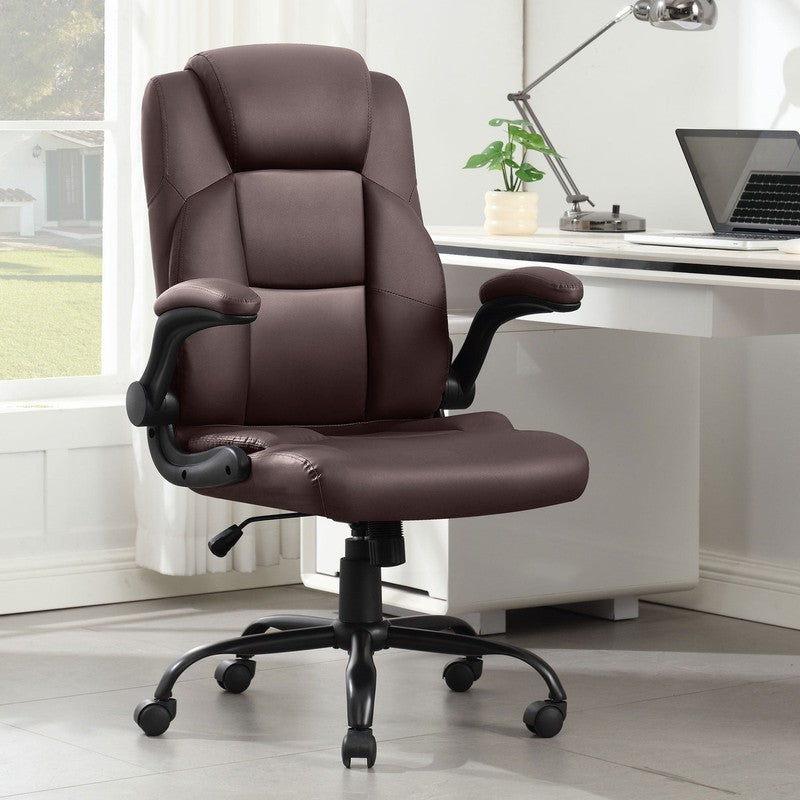 Leather Office Chair, Big and Tall Office Chair 400LBS Wide Seat Ergonomic Compu10