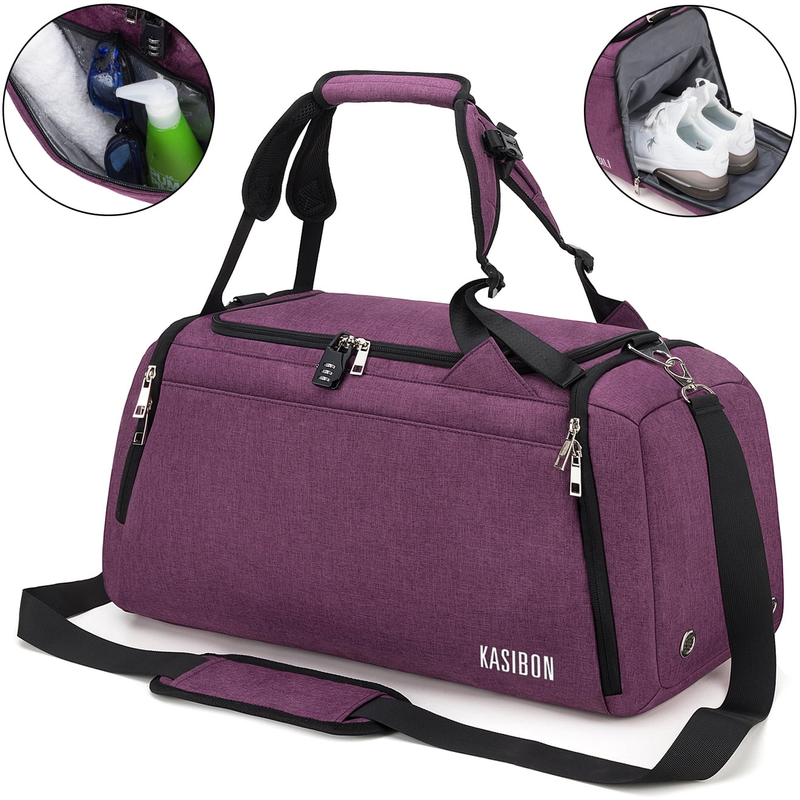 Gym Bag for Men Sports Duffel Bags for Travel 42L Waterproof Gym Duffle Bags11