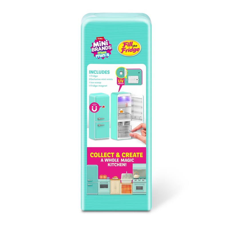 Fill the Fridge Playset Collectible Unbox Surprise Toy by ZURU Ages 5+10