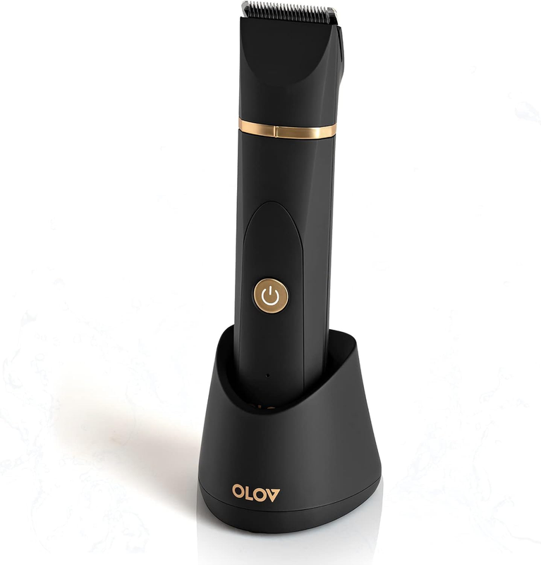 Rechargeable Waterproof Body Hair Trimmer for Men & Women - Black10