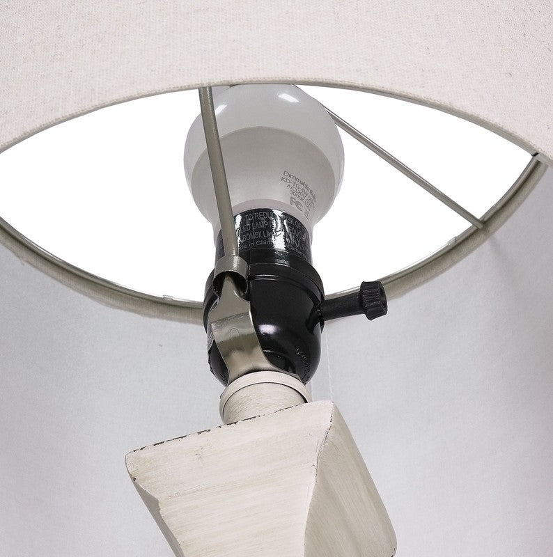 Set of 2 20.5" Retro Table Lamps Resin Traditional for Bedroom & Living Room11