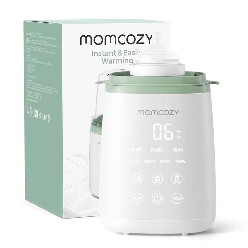 Baby Bottle Warmer, 6-In-1 Baby Milk Warmer with Smart Temperature Control, Brea10