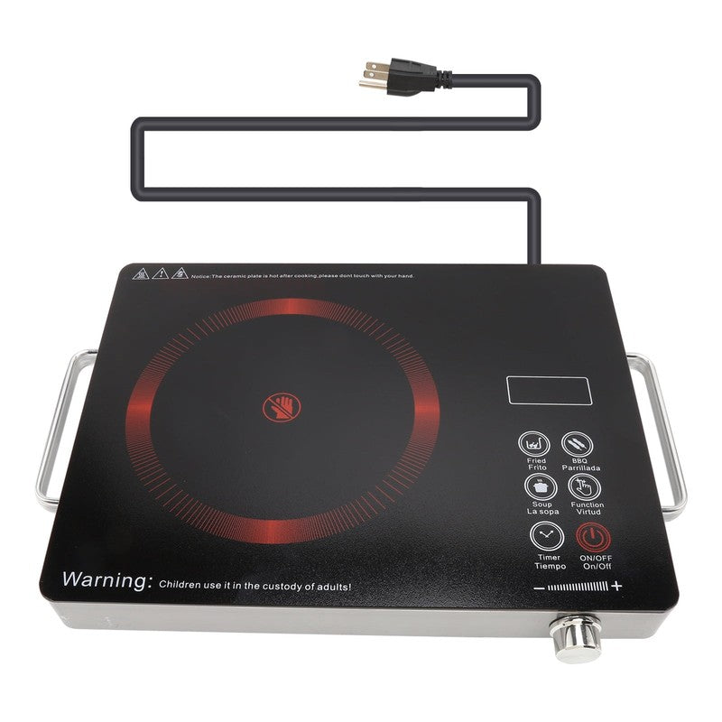 3500W Electric Hot Plate Ceramic Induction Cooktop Portable Stove 110V11