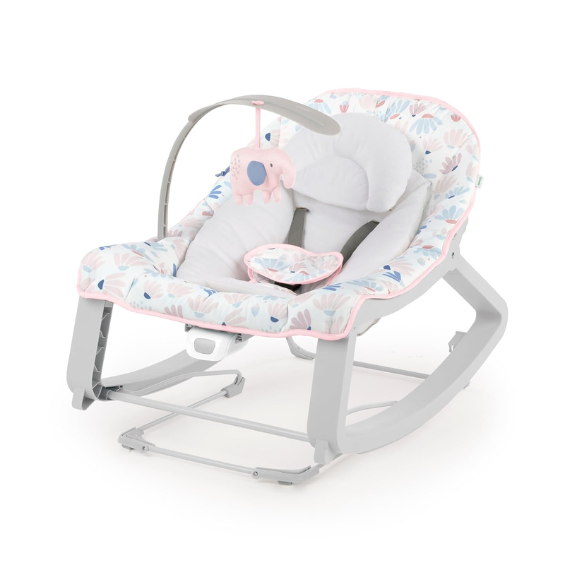 Keep Cozy 3 In 1 Grow with Me Vibrating Baby Bouncer Seat & Infant to Toddler Ro9