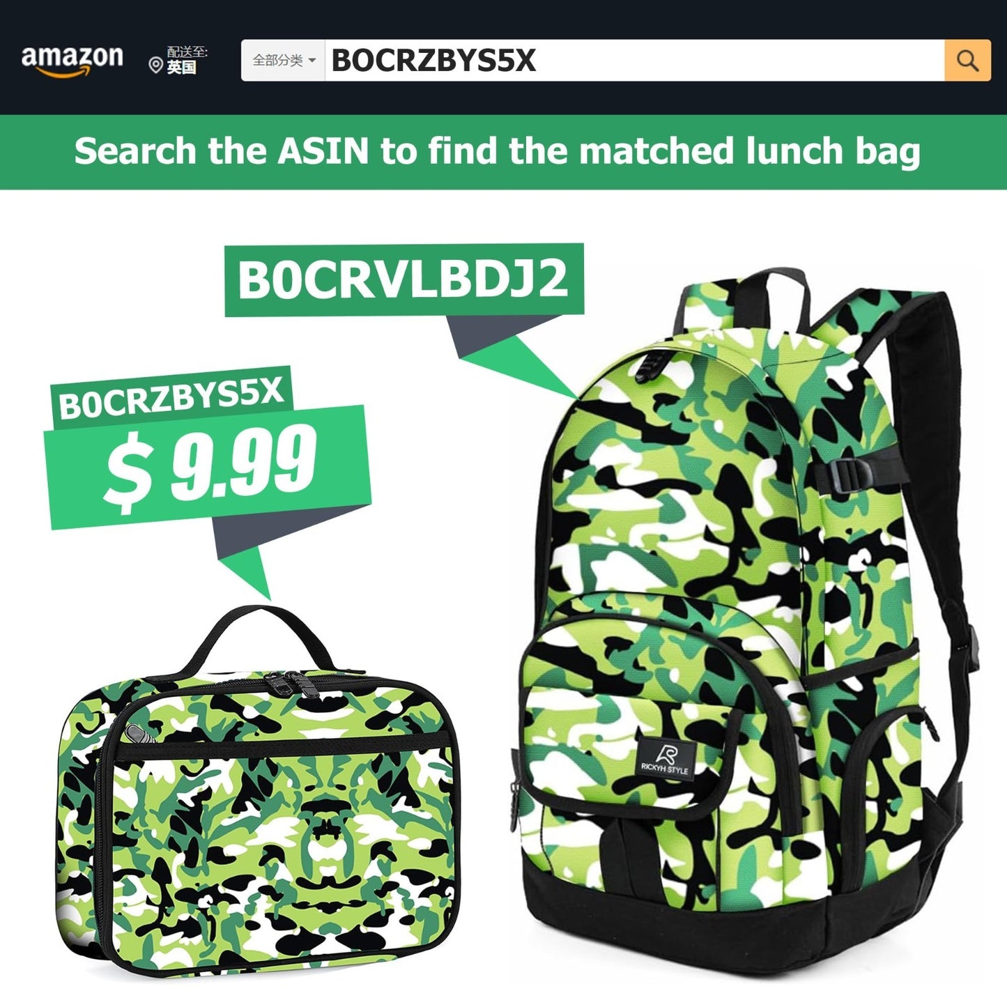 Lightweight School Backpack Travel Bag for Men & Women College & Daily Use8