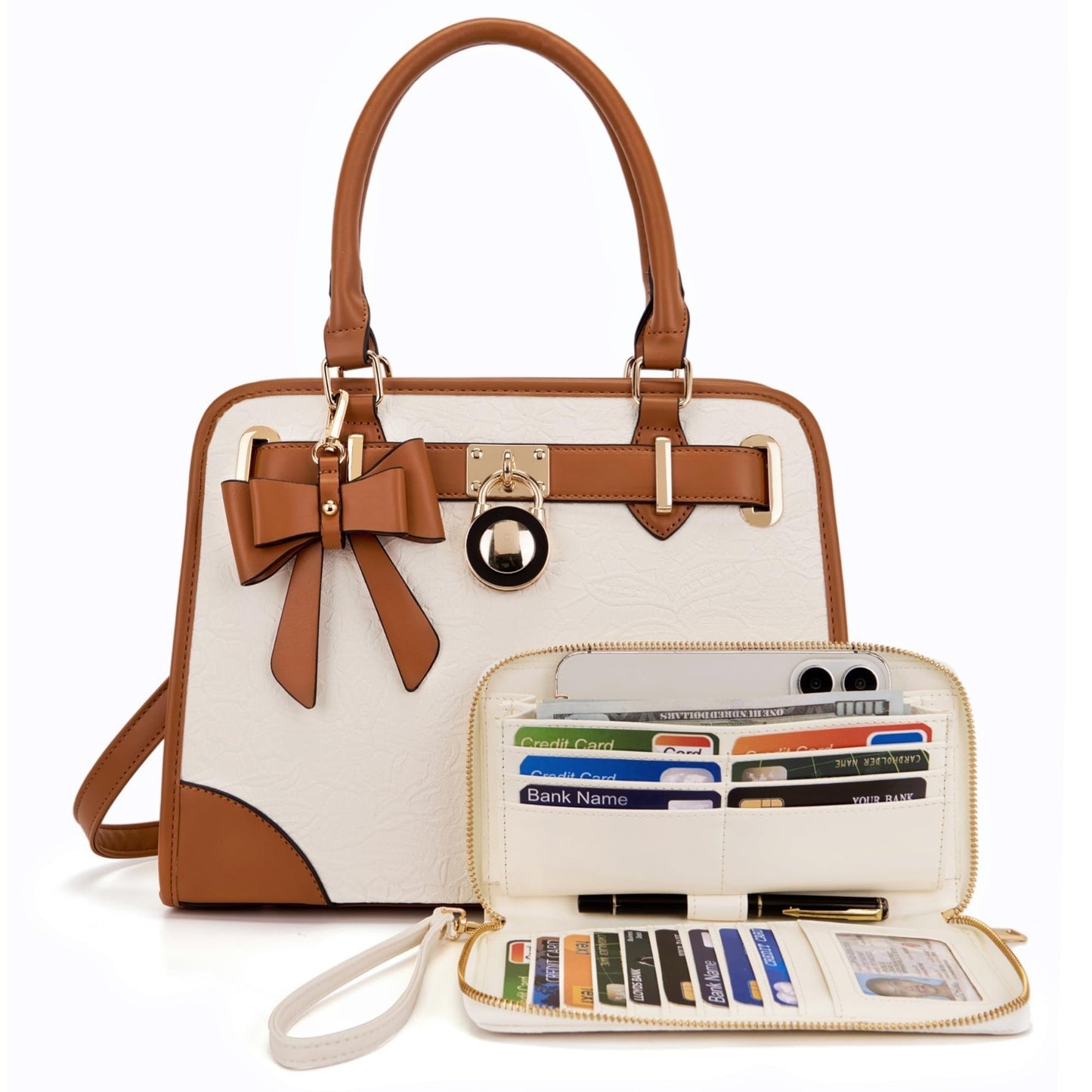 Versatile Women's Handbag - Stylish Tote, Satchel & Shoulder Bag Wallet5