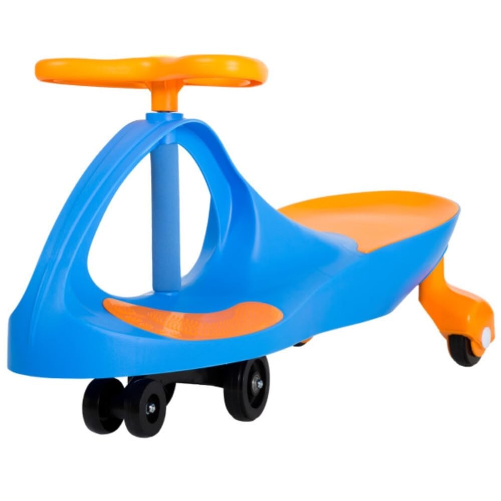 Wiggle Car Ride-On Toy for Kids Ages 3+, Fun Blue Outdoor Vehicle6