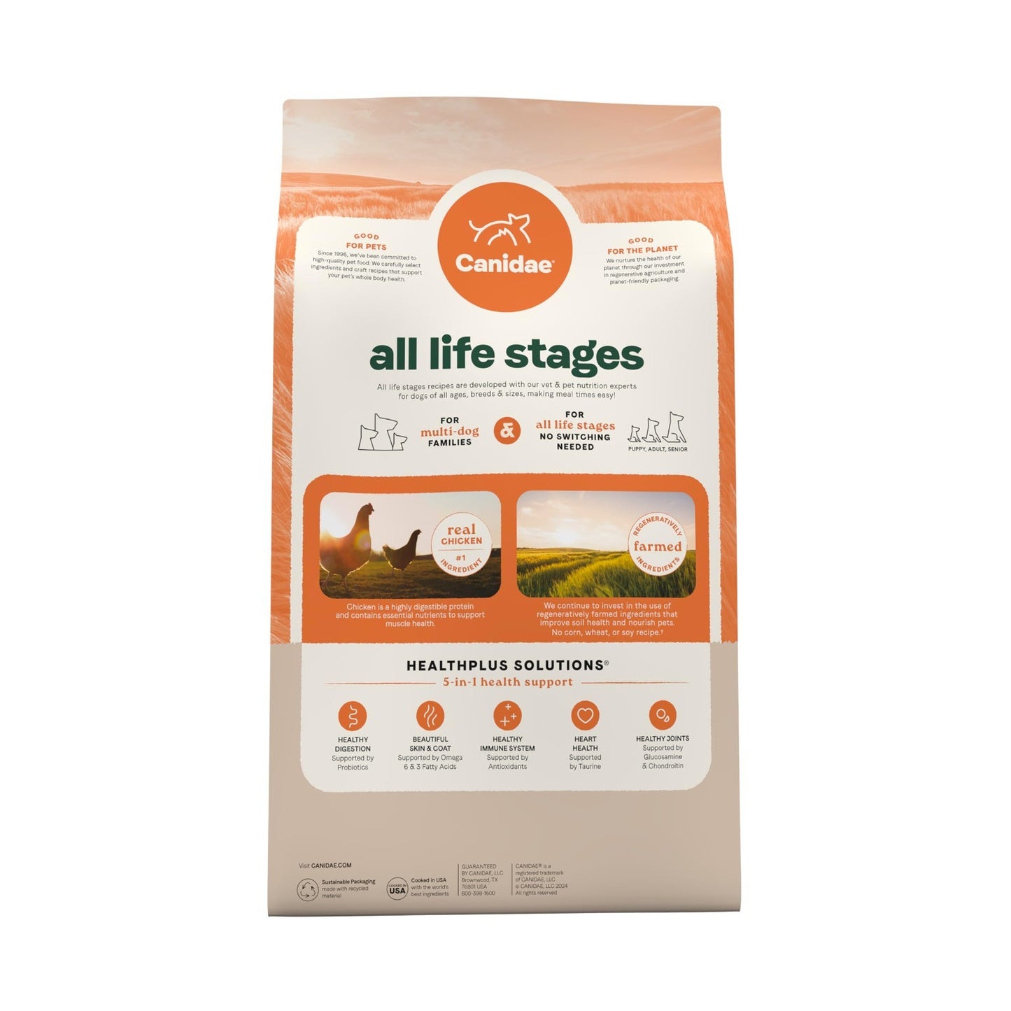 Multi Protein Dog Food for All Life Stages Chicken, Turkey, Lamb & Fish, 40 lb7
