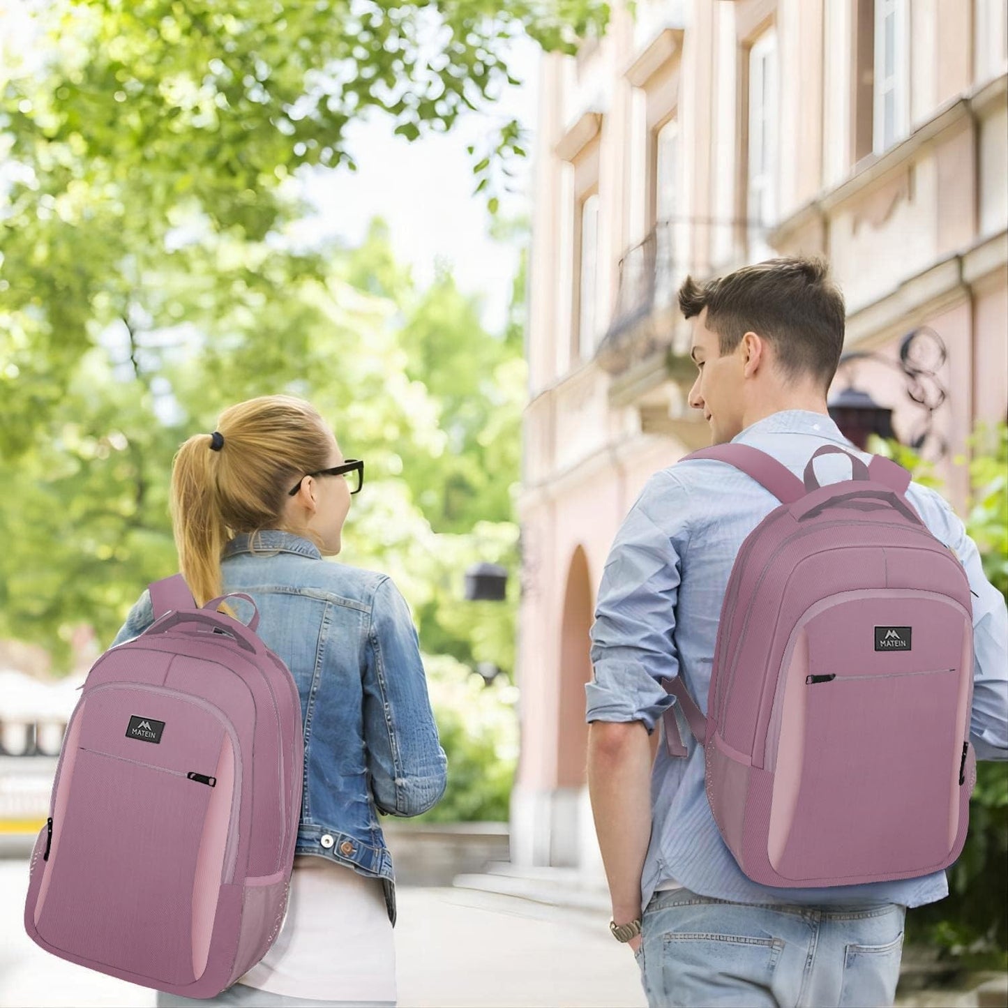 Dark Purple Underseat Backpack for 15.6" Laptop, Travel Personal Item Bag6