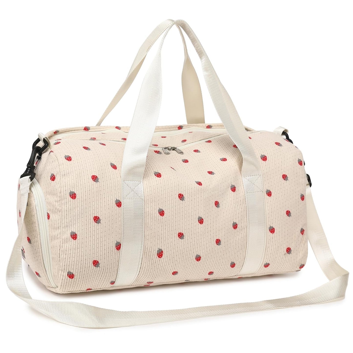 Cute Girls Duffle Bag with Shoes Compartment & Wet Separation - Waterproof Gym &9