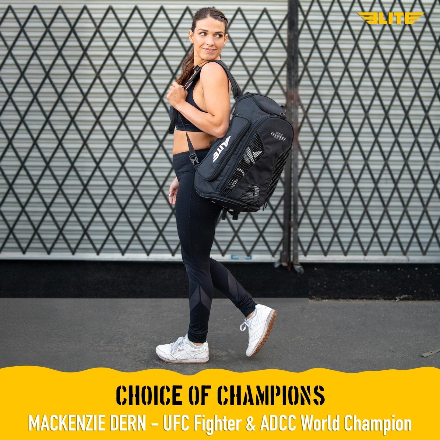 Expandable Gym Duffel Backpack for MMA, BJJ, Jiu Jitsu, Boxing Gear Athletic B5