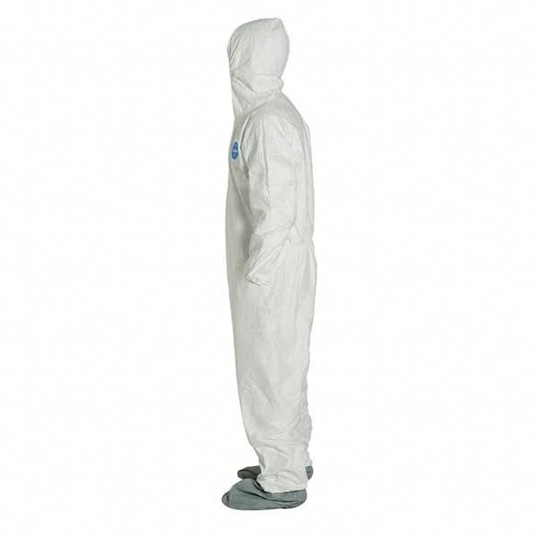 Disposable Protective Coverall with Hood & Boots - Tyvek 400, Safety Gear, Workw6