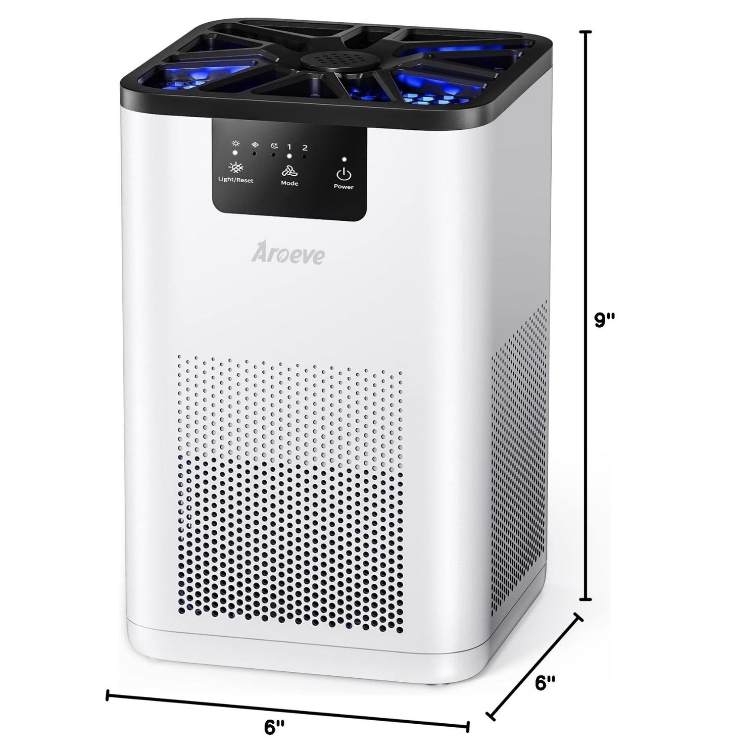 Air Purifier for Bedroom with Aromatherapy, 360° Filtration, Quiet 20dB, Speed C7
