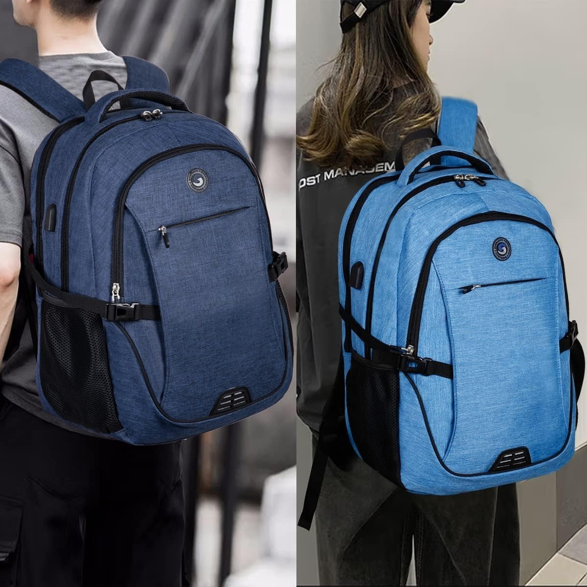 Travel Laptop Backpack for Men & Women, College School Bag, Durable & Stylish4