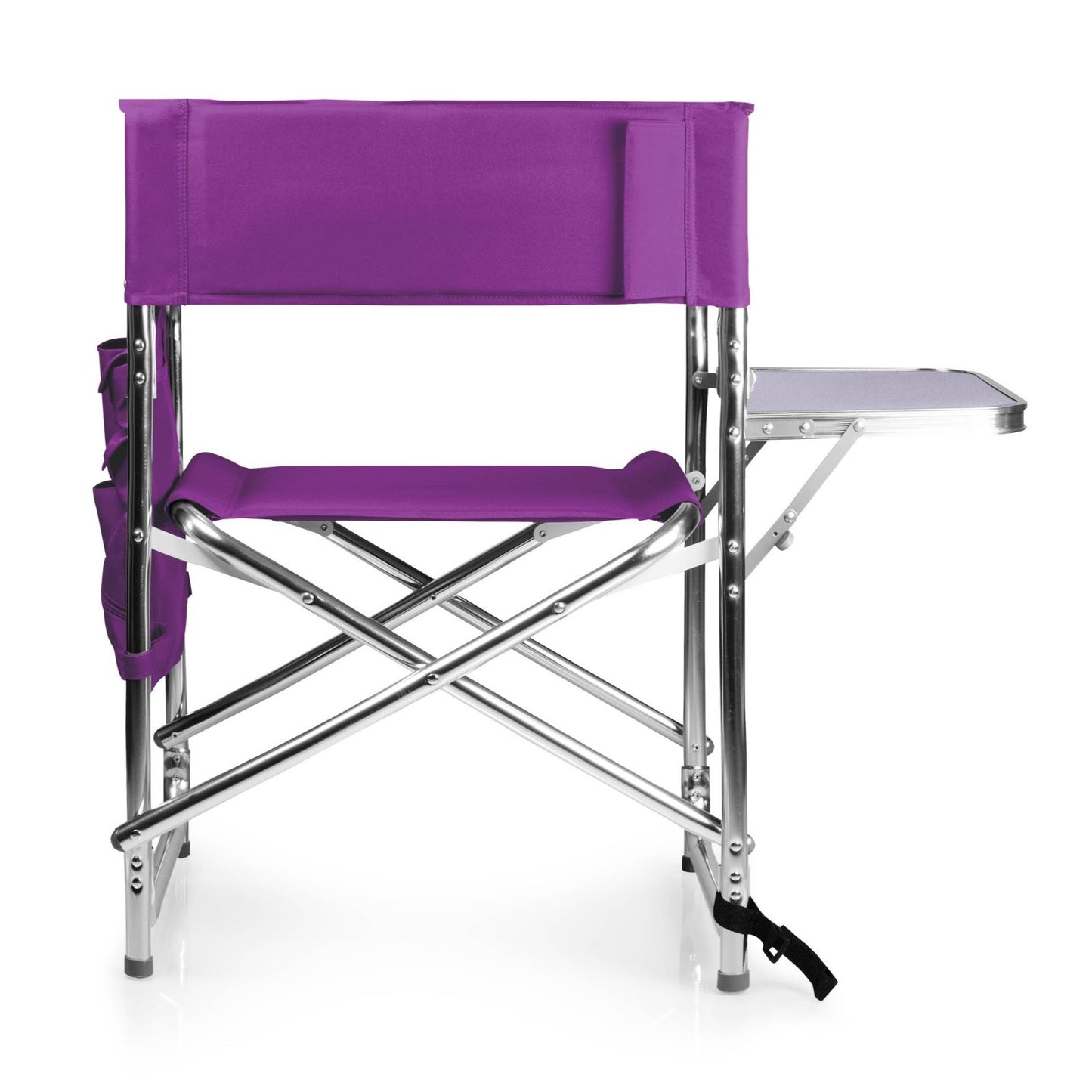 Lightweight Folding Camping Chair with Side Table & Armrest Caddy - Portable Out10