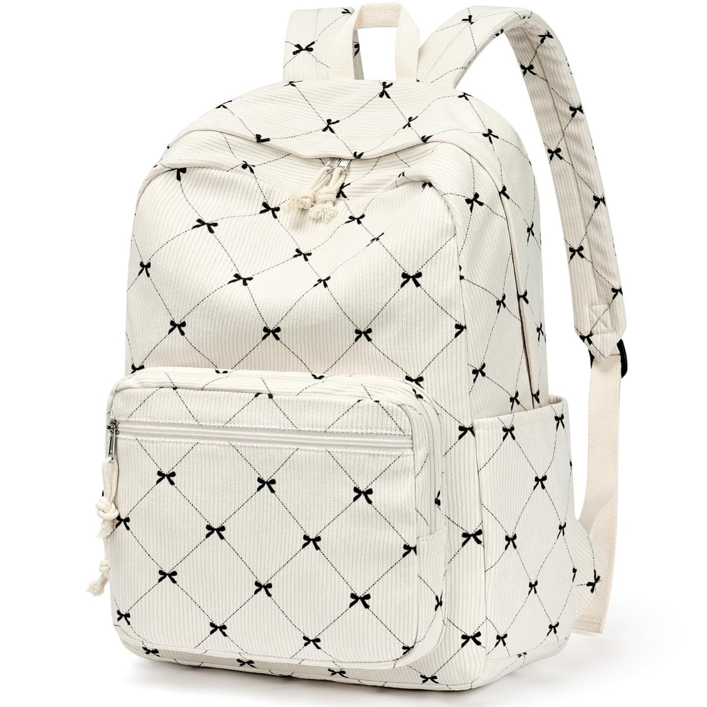 Trendy Corduroy Kids Bookbag & School Backpack for Girls Cute & Stylish Design7
