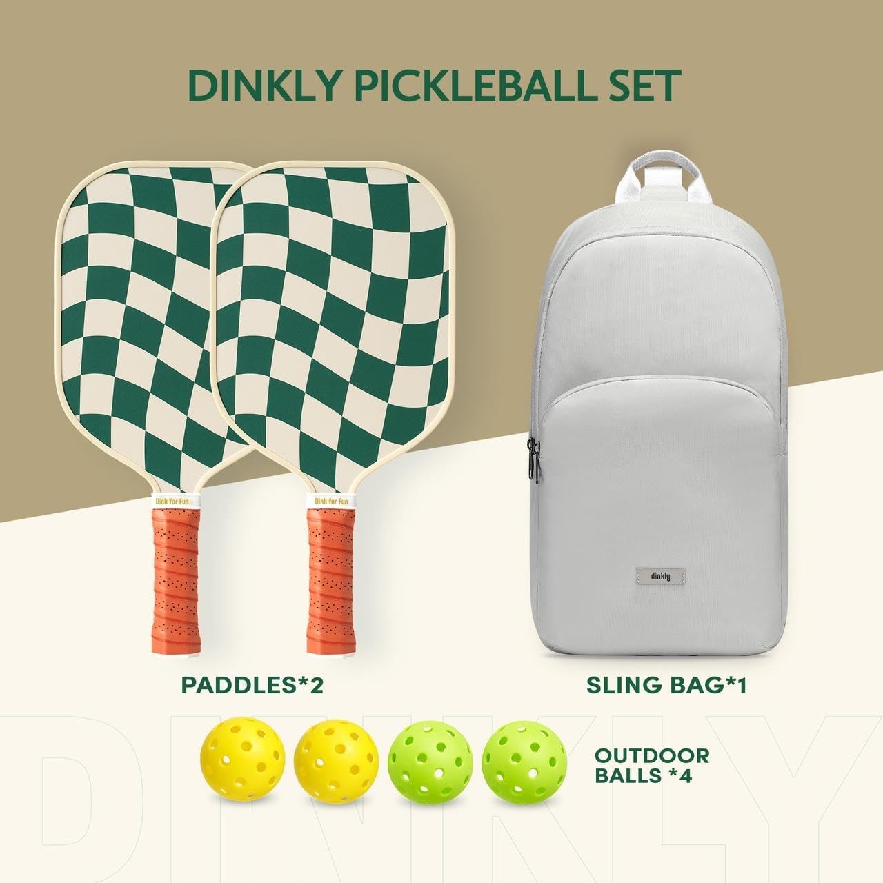 Pickleball Paddle Set of 2/4 - USAPA Approved, Graphite/Fiberglass, Rackets & Ba8