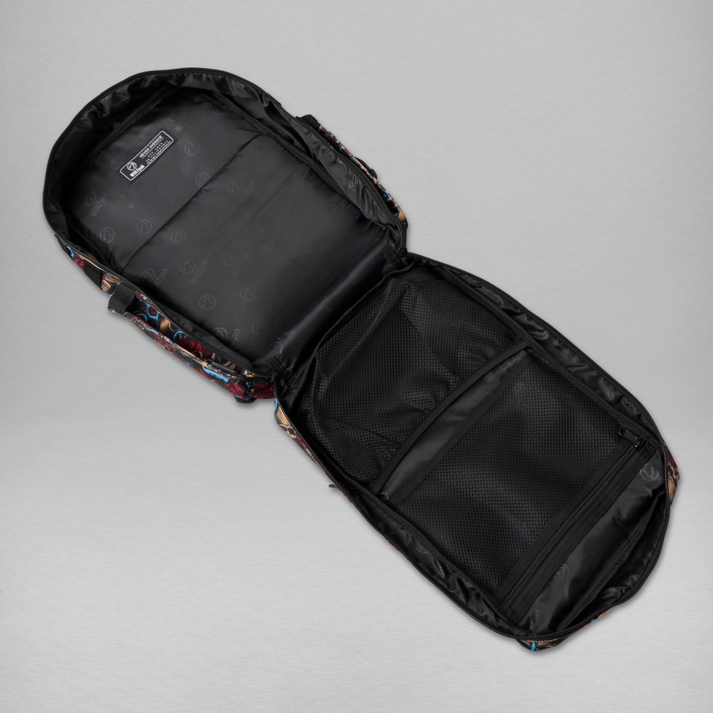 Durable 45L Waterproof Gym Backpack 1000D Oxford, MOLLE Webbing, Laptop Pocket6