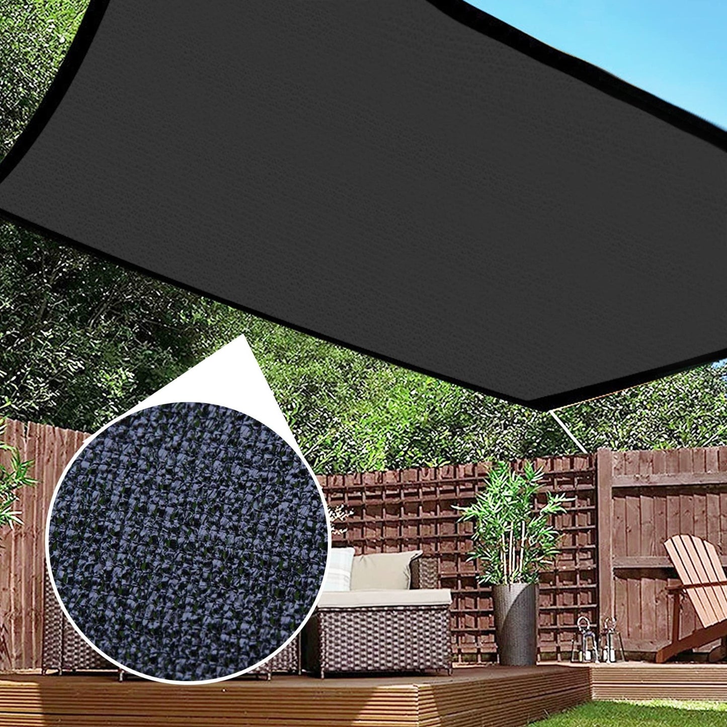 70% Black Shade Cloth 20x30 FT Durable Mesh Tarp with Grommets for Garden, Green6