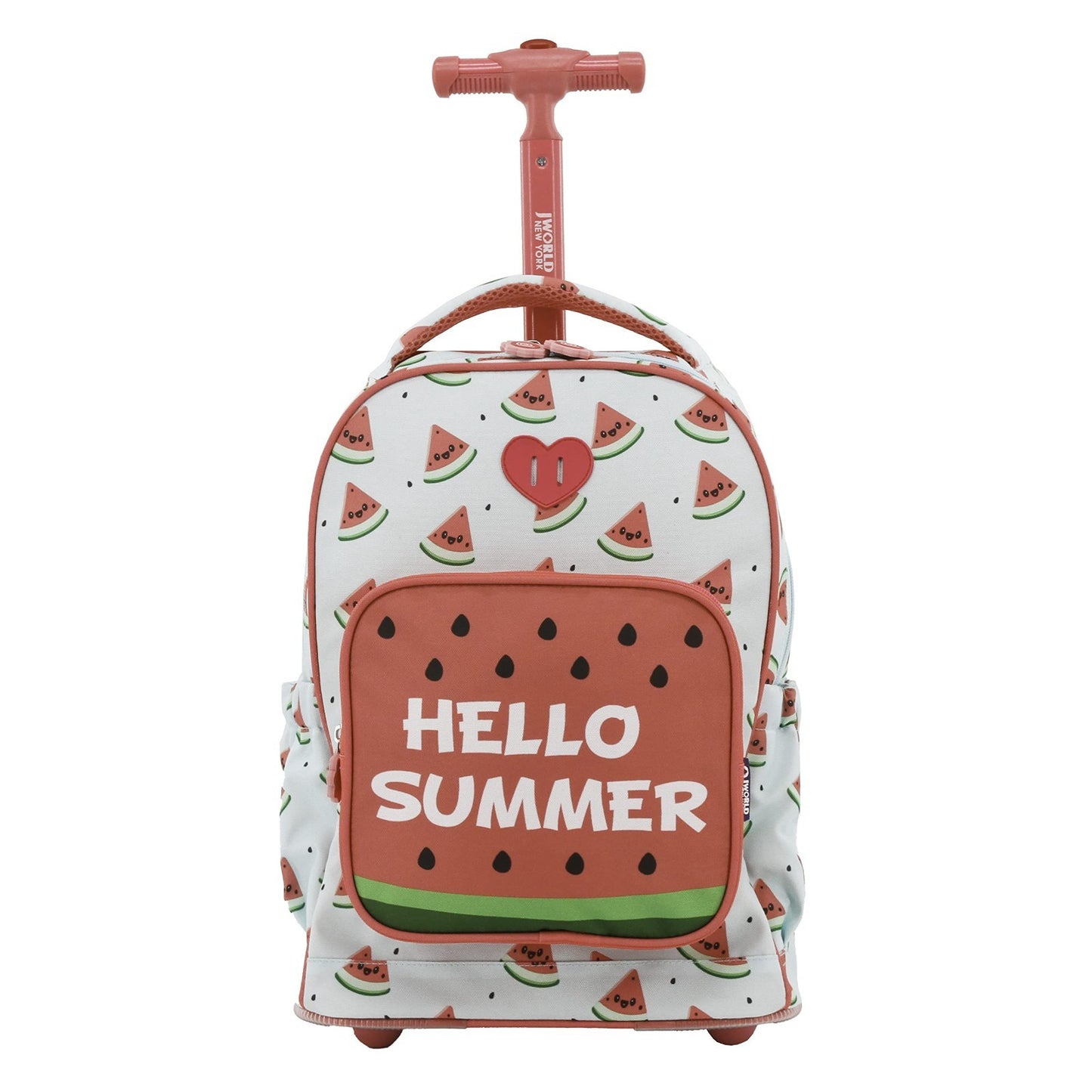 Sparkle Rolling Backpack for Kids Lightweight, Durable, Multi Compartment Desi1