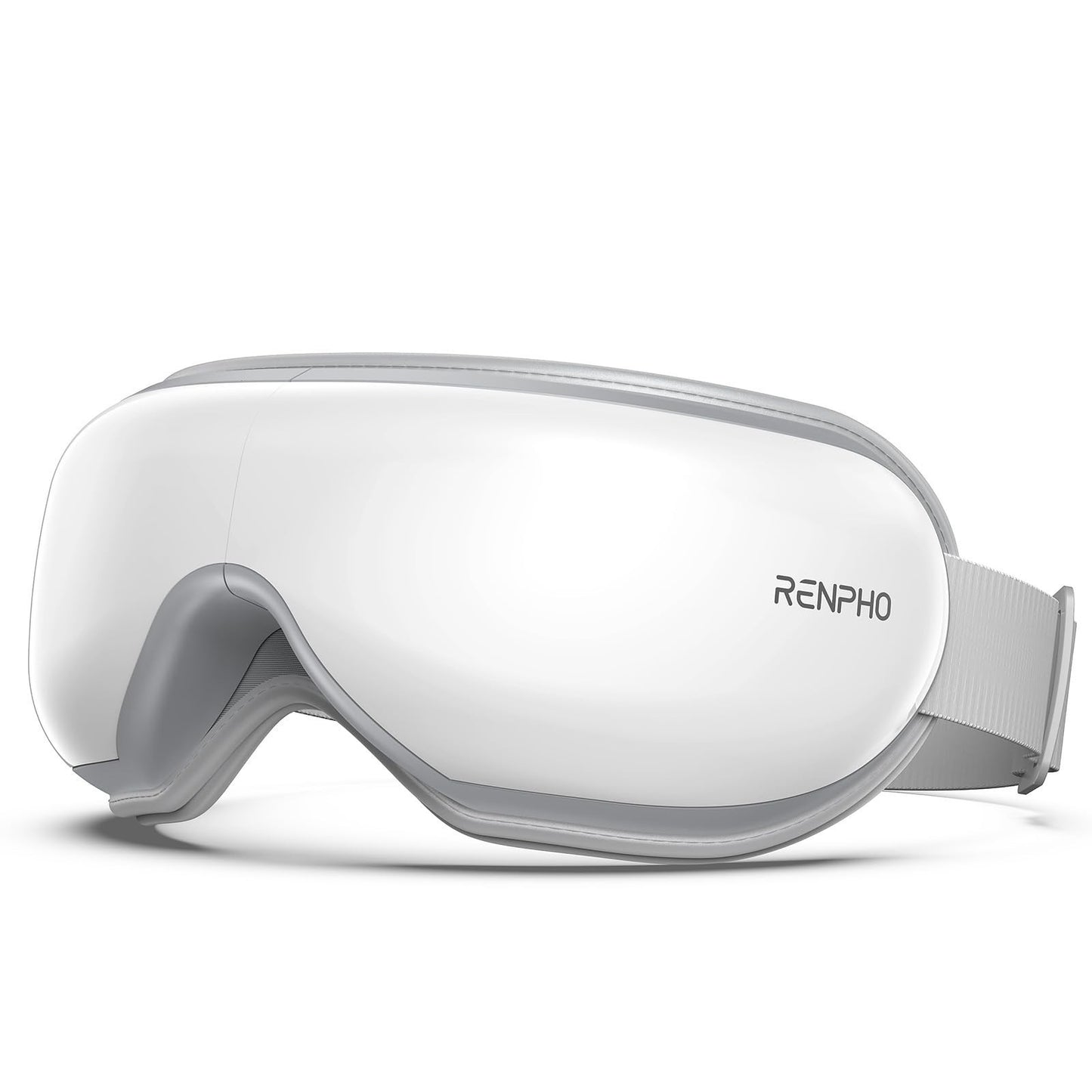 Heated Eye Massager with Voice Control | Vibration Relief for Tension, Strain &7