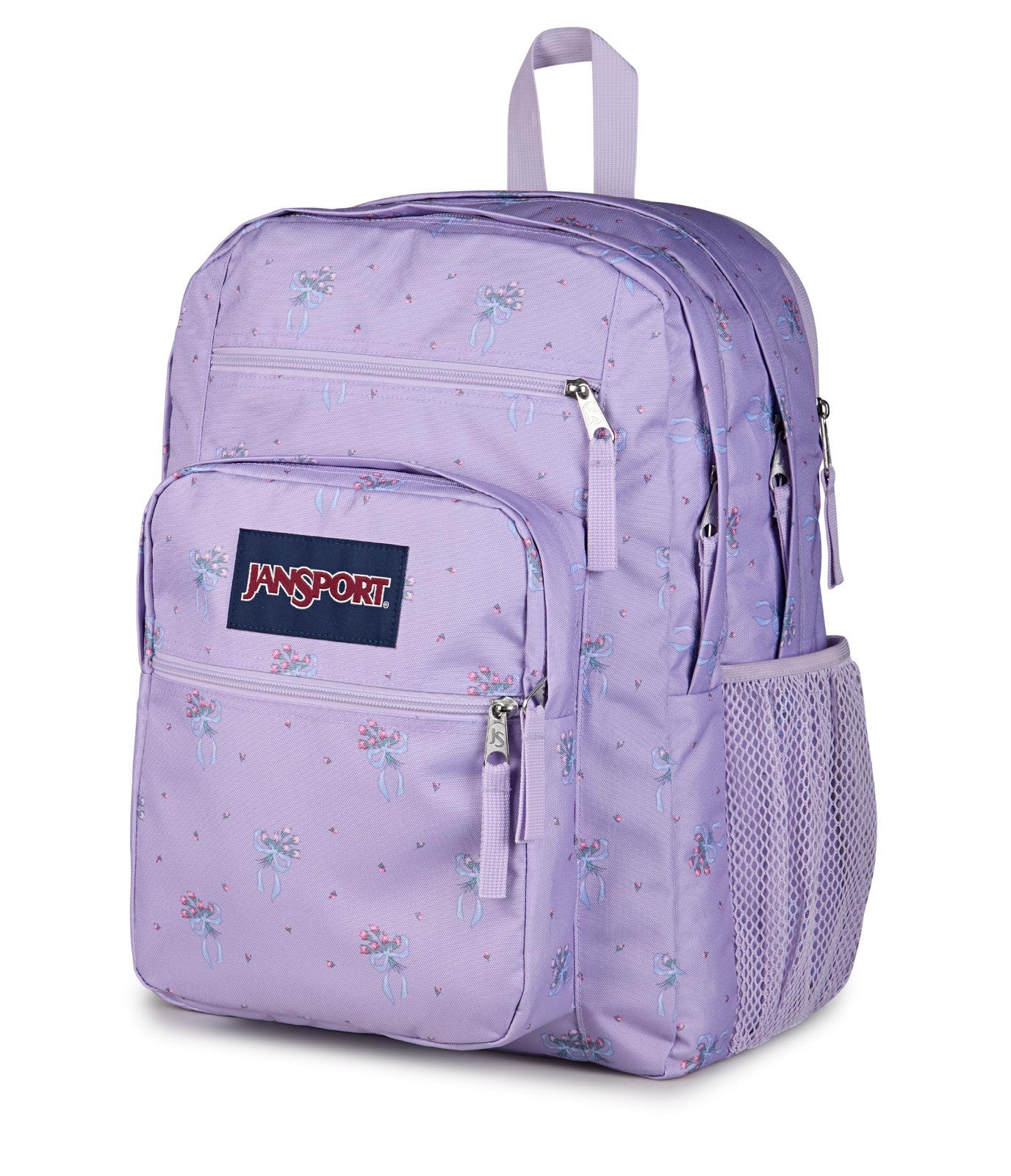 Stylish Laptop Backpack with 2 Compartments, Ergonomic Straps, 15" Sleeve Lila7
