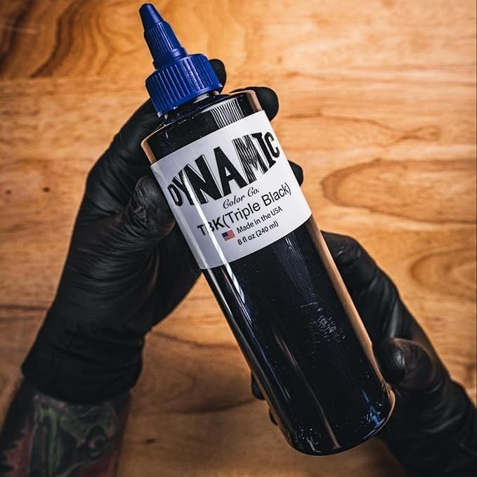 Dynamic Color Co Triple Black Ink Bottle 8oz5