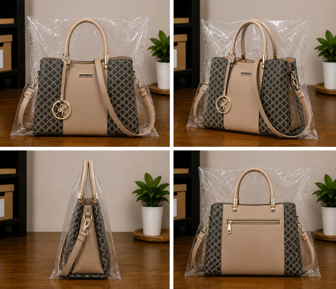 Women's Top Handle Satchel Shoulder Messenger Tote Handbag