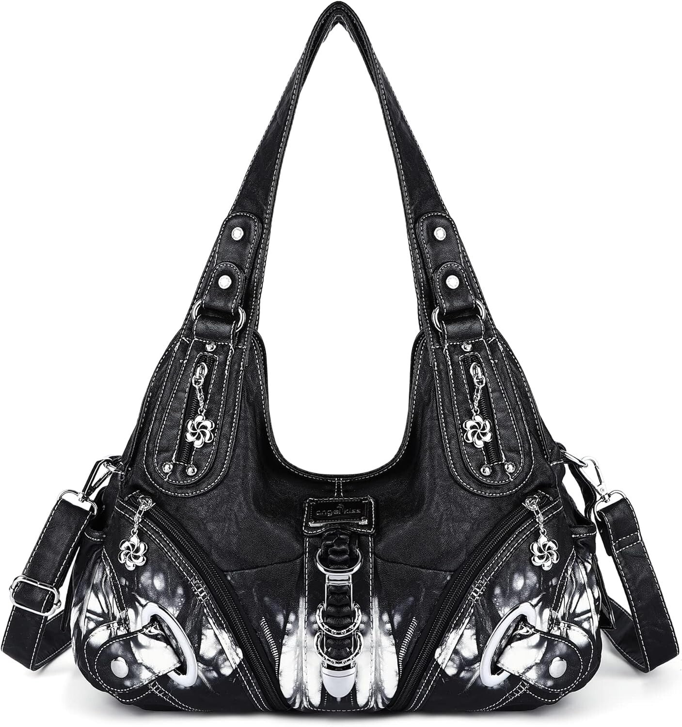 Angelkiss Women's Hobo Purse Large Daily Shoulder Bag
