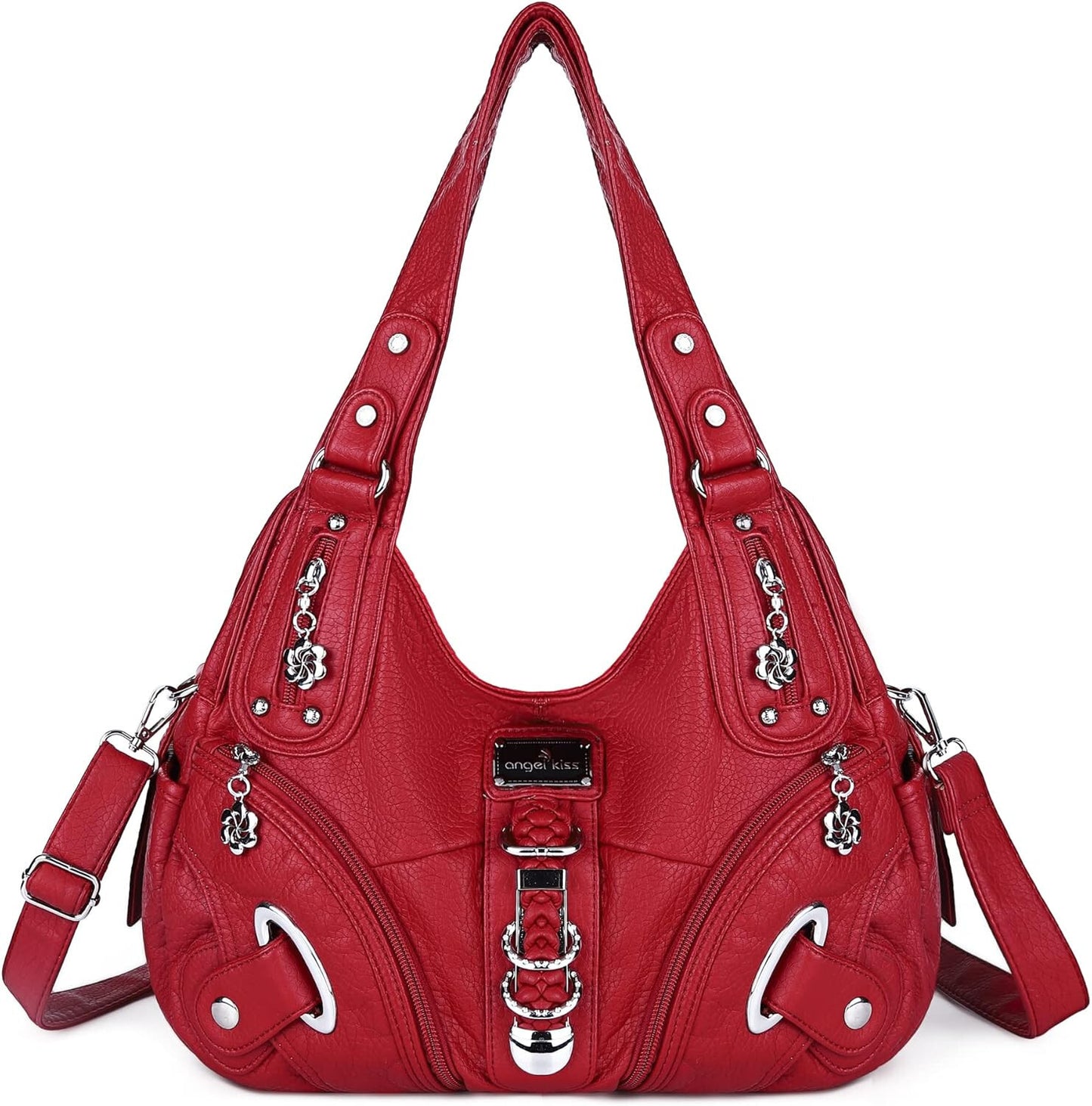 Angelkiss Women's Hobo Purse Handbag Daily Shoulder Bag