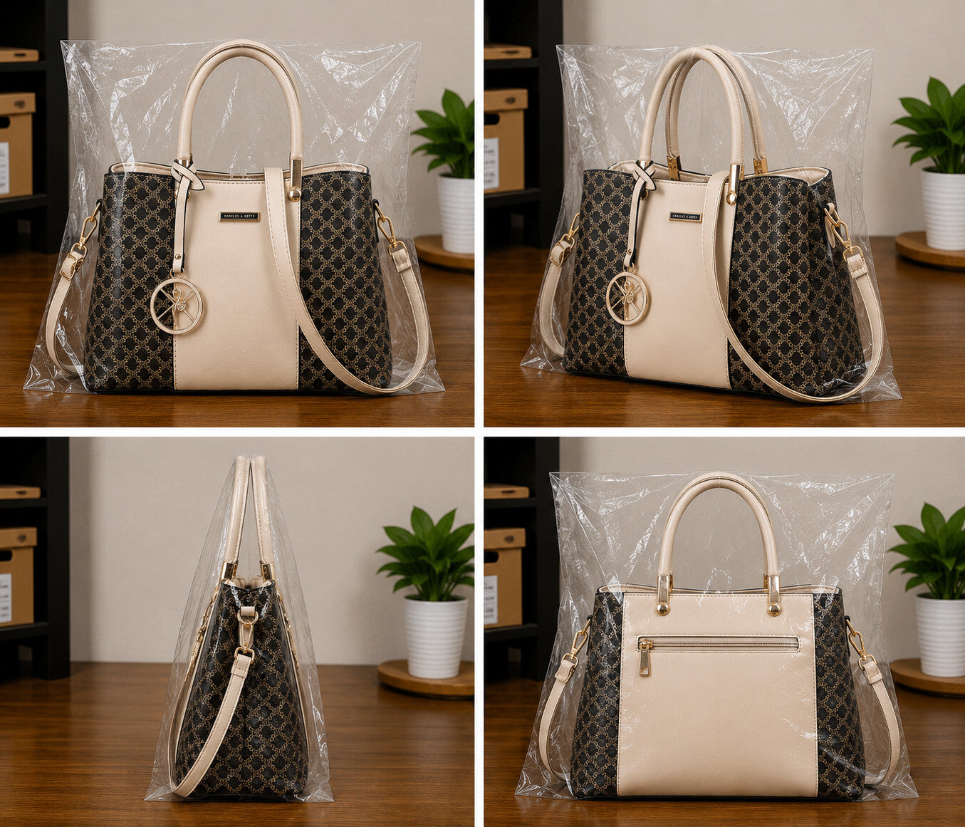 Women's Top Handle Satchel Shoulder Messenger Tote Handbag