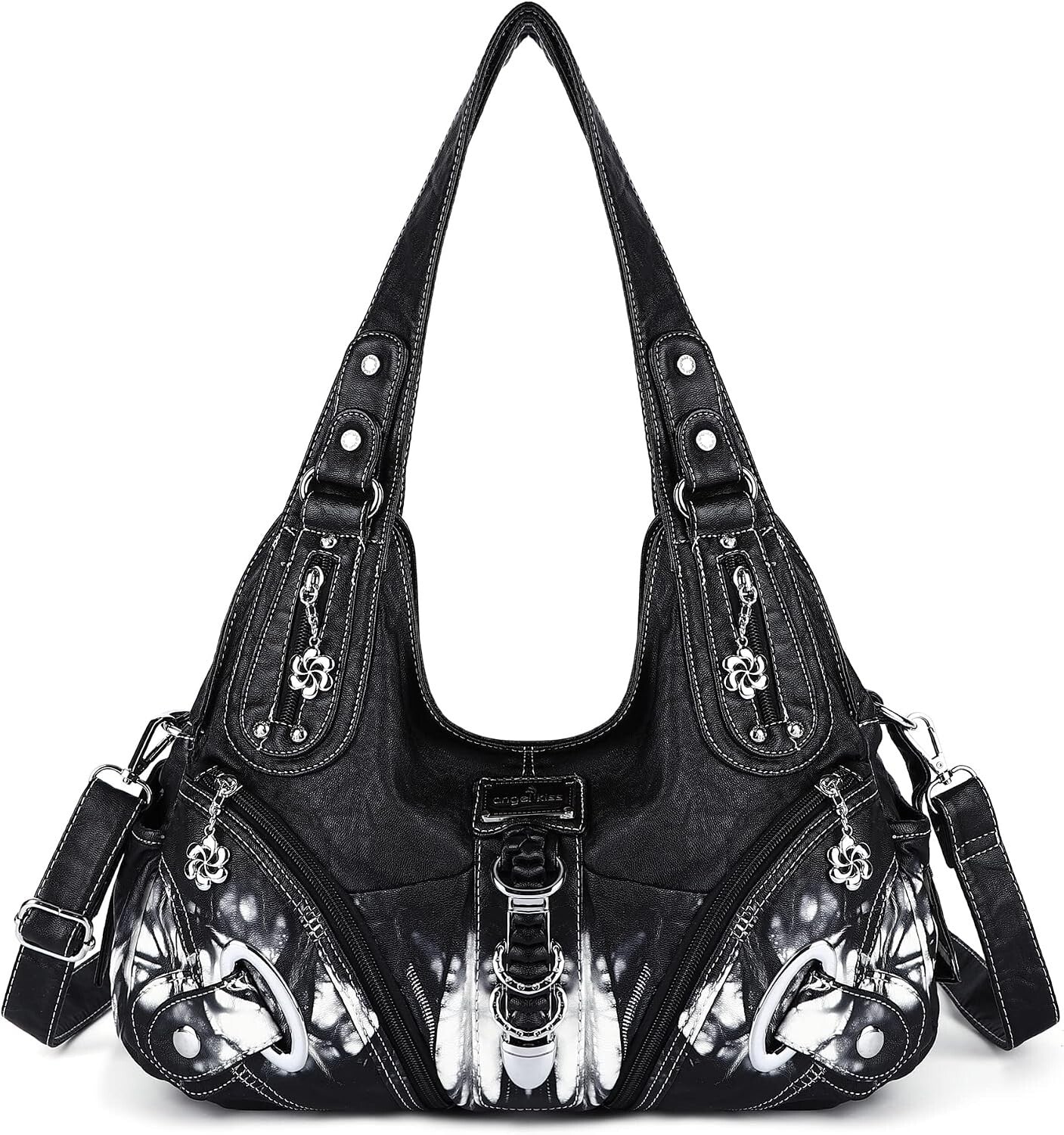 Angelkiss Women's Hobo Purse Large Daily Shoulder Bag