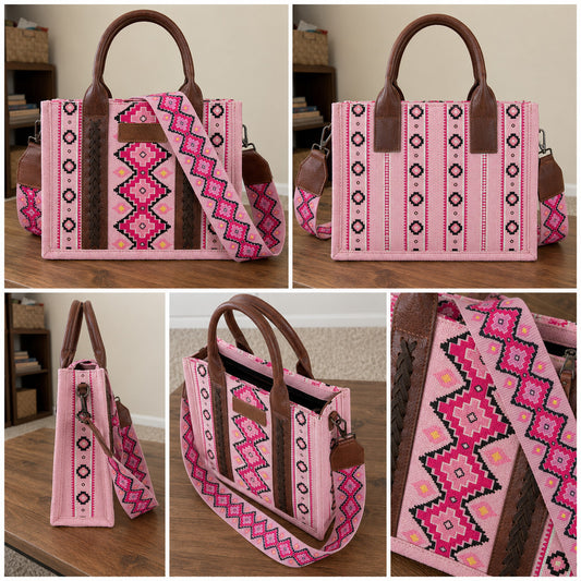 Aztec Tote Bag for Women Boho Shoulder Purses and Handbags