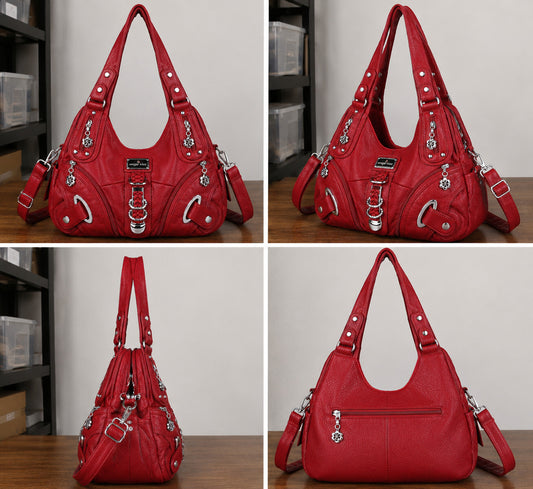Angelkiss Women's Hobo Purse Handbag Daily Shoulder Bag