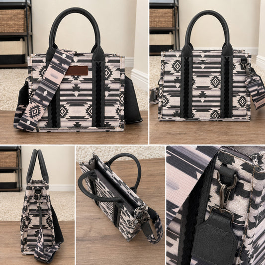 Aztec Tote Bag for Women Boho Shoulder Purses and Handbags