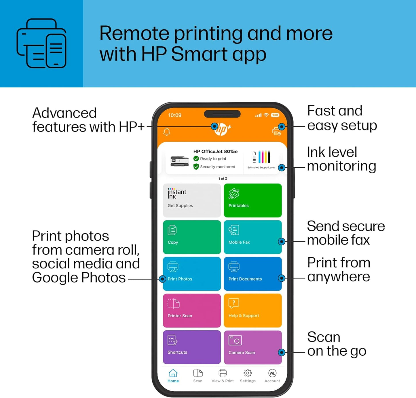 Officejet 8015E Wireless Color Printer
