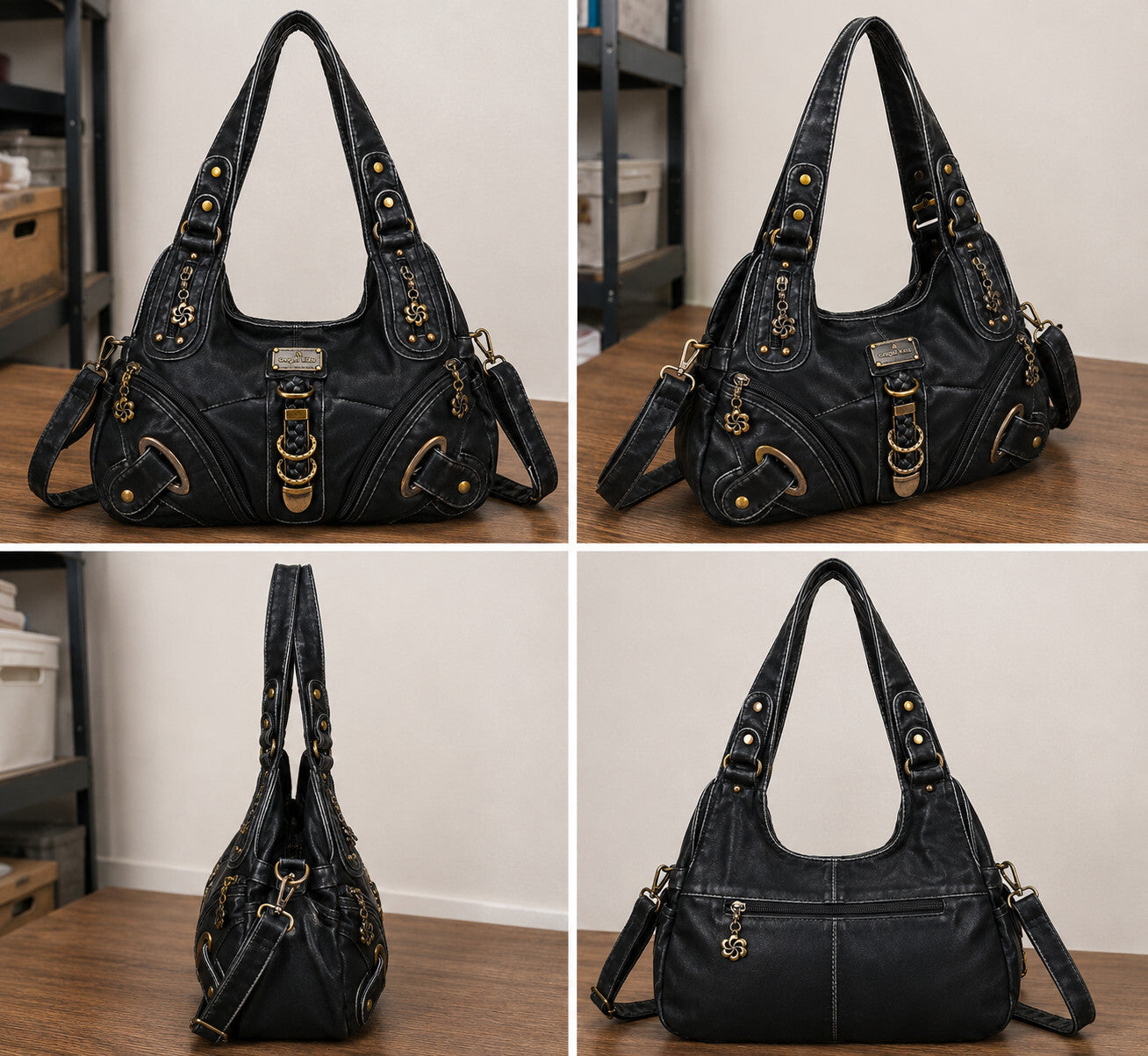 Angelkiss Women's Hobo Handbag Daily Shoulder Bag