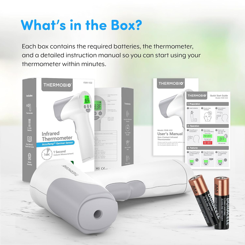 Infrared Forehead Thermometer FSA HSA Medical Grade 1S Instant Digital5