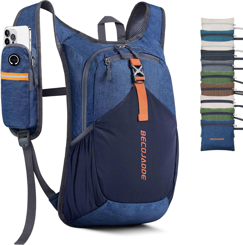 15L Small Hiking Backpack for Men Women Foldable Packable Back Pack Ultralight H10