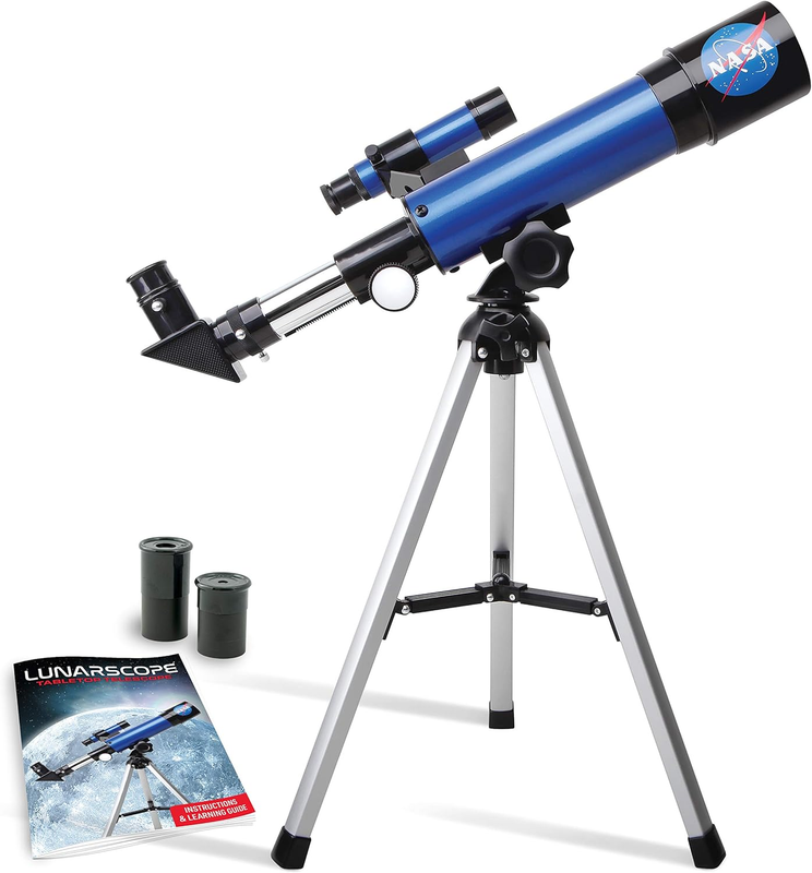 NASA Lunar Telescope for Kids – 90X Magnification, Includes Two Eyepieces, Table9
