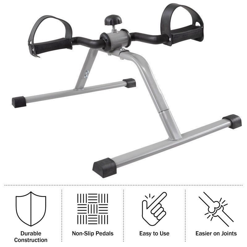 Under Desk Portable Fitness Bike for Arms & Legs - Home Exercise Machine3