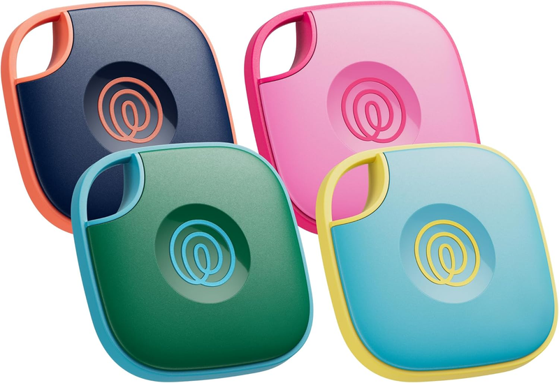 Bluetooth Tracker Tile Mate Key Finder Item Locator iOS Android 4 Pack9