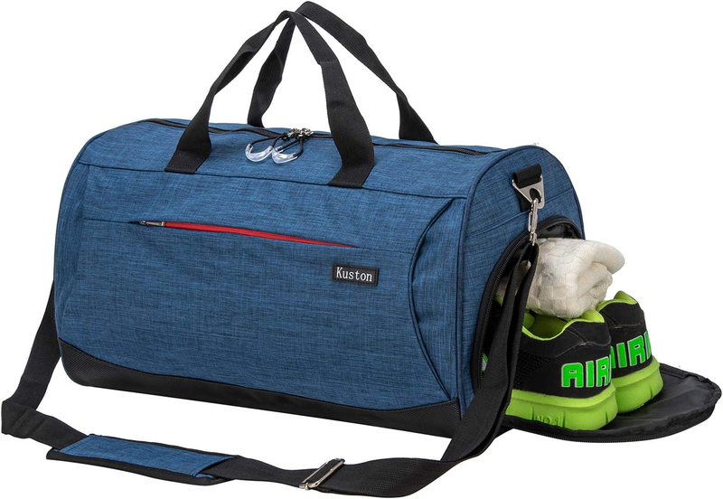 Sports Gym Bag with Shoes Compartment Travel Duffel Bag for Men and Women5