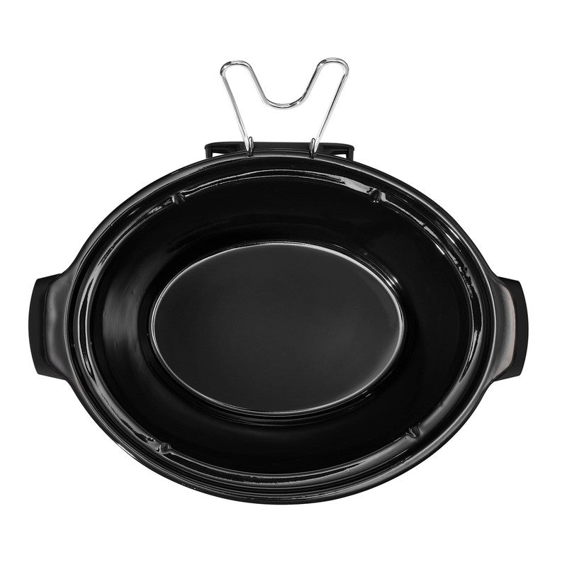 6 Qt Programmable Slow Cooker, Black Sesame by Drew Barrymore8
