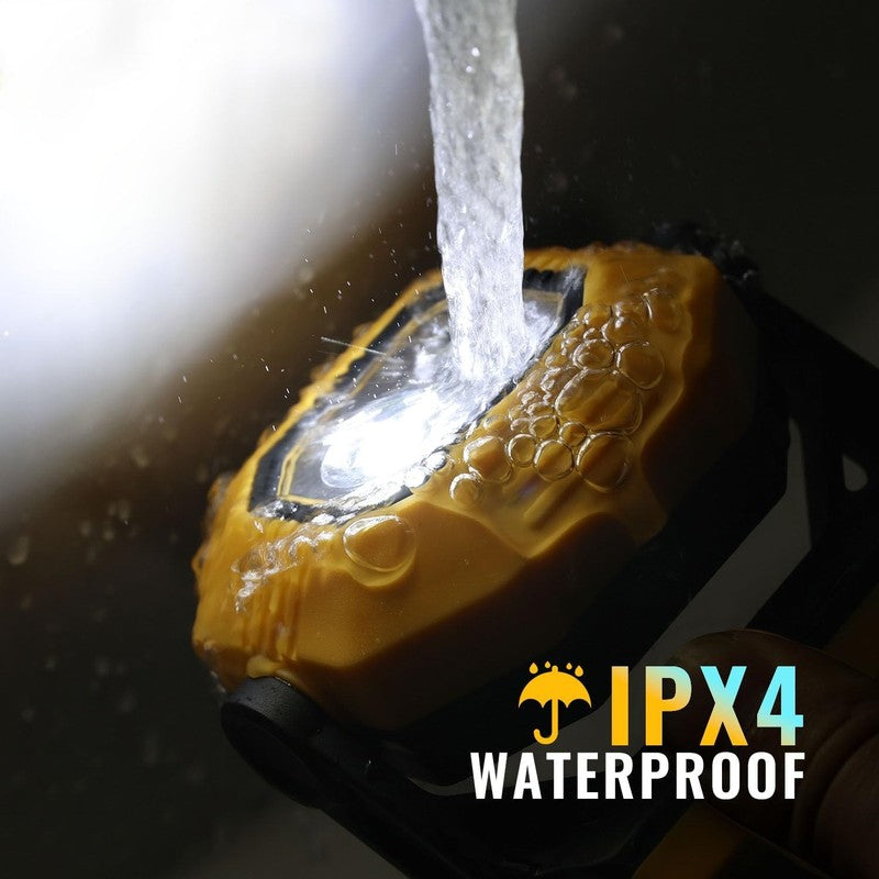 LED Rechargeable Work Light, 1500LM Portable COB Magnetic Lights with 3 Modes & 4