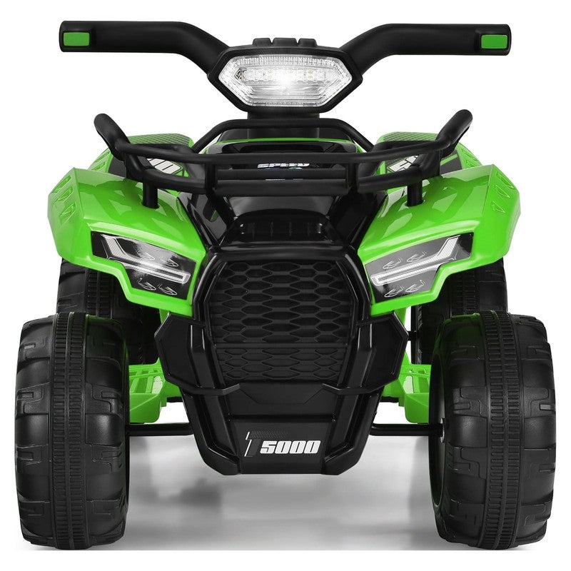 6V Kids ATV Quad Electric Ride on Car Toy Toddler with LED Light MP3 Green8