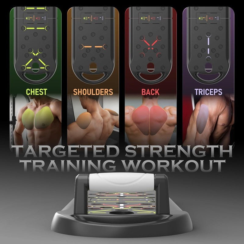 20-in-1 Push Up Board Fitness Home Gym Pushup Bars Strength Training Men1