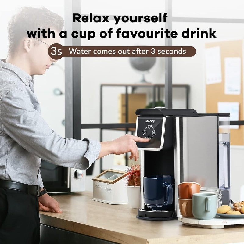 3 in 1 Single Serve Coffee Maker K Cup Compatible 6 10oz 50oz Reservoir4