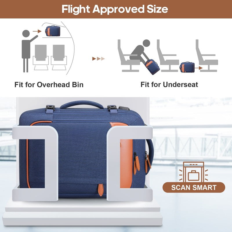 Travel Backpack for Men & Women Carry on Backpack Flight Approved 40L Waterproof3