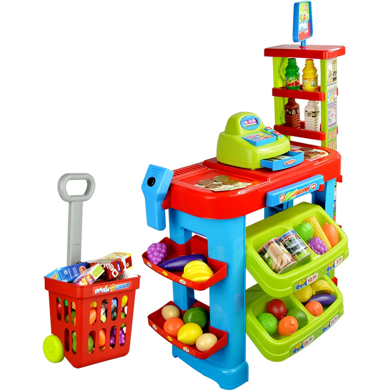Supershopper Sunday Super Market Playset with Cash Register1